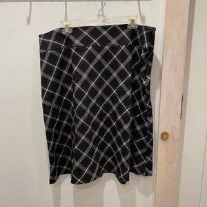 Laura Scott Plaid Skirt Sz. 16